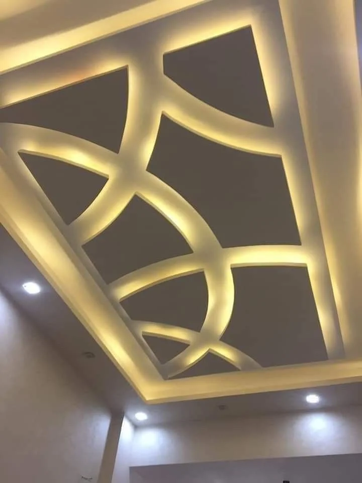 Geometric Block Ceiling